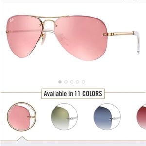 Ray-Ban Pink sunglasses